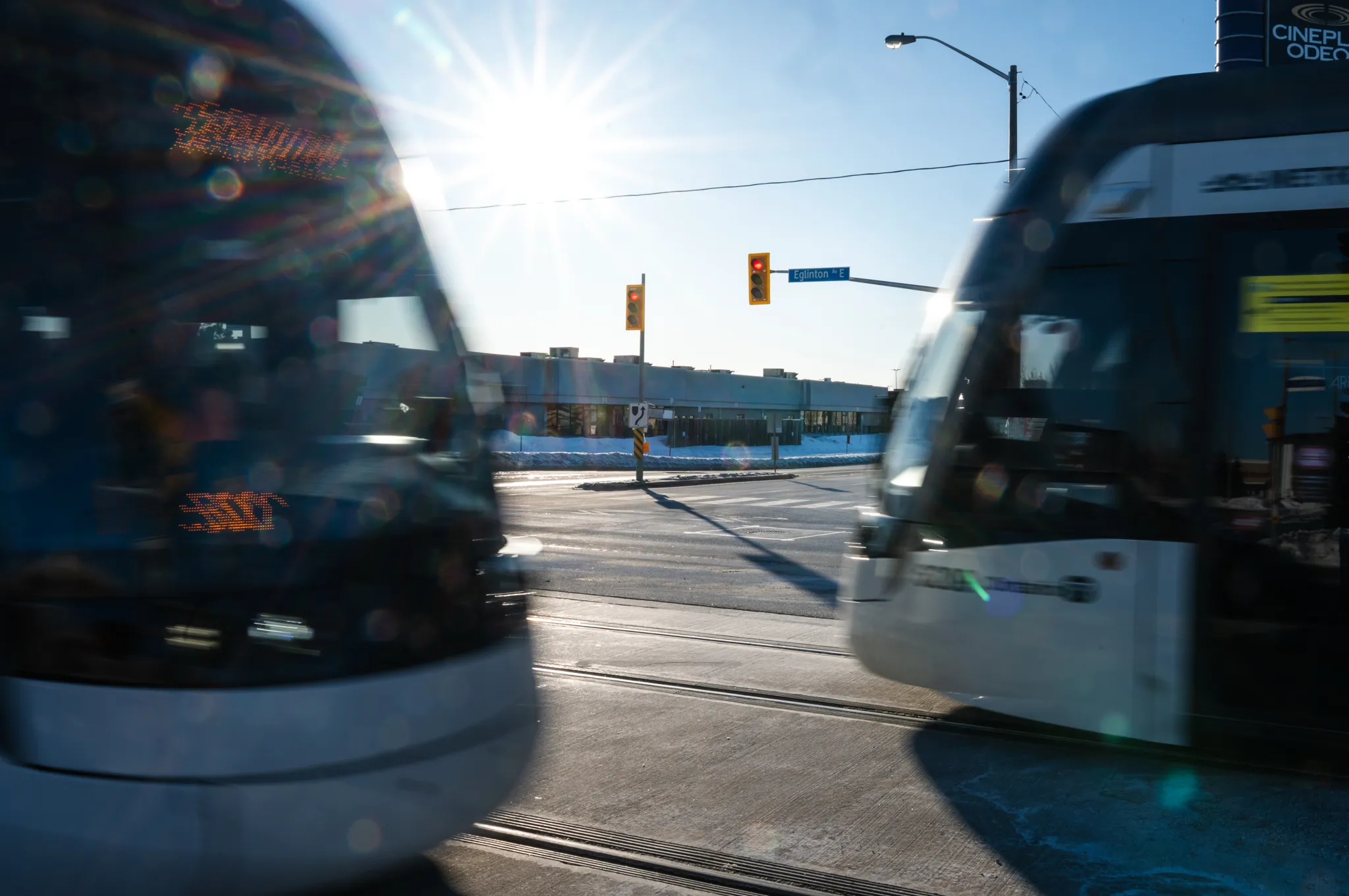 Select “Service Resumes on Eglinton Crosstown LRT After Train and Car Collision in Toronto.”“Service...